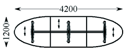 Vergadertafels 4-6 weken 149 Tmeeting 3 vergadertafels zijn voorzien van een robuust T-poot onderstel voor optimale bewegingsvrijheid. Bladen 38mm en tafelhoogte 75cm.
