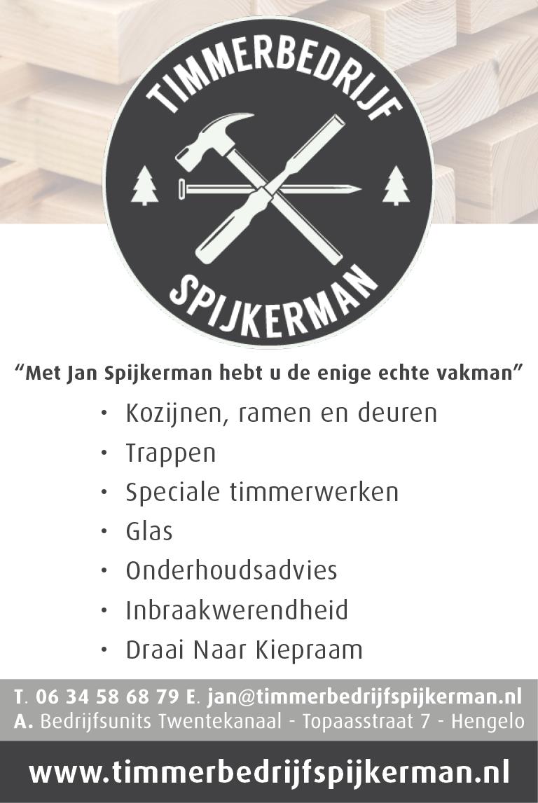 Advertenties Timmerbedrijfspijkerman.