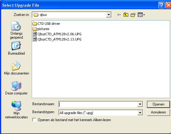Telkens wanneer u de nieuwste versie van de System Manager downloadt, bevat die ook de nieuwste upgrade van de firmware.