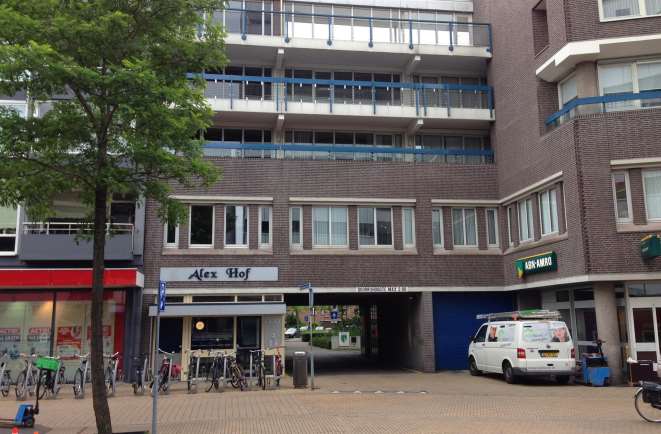 appartementencomplex Alex Hof in het centrum van Apeldoorn.