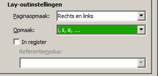 Afbeelding 40: Variaties op de eenvoudige methode van het nummeren van pagina's De opmaak van de nummering wijzigen Er zijn nog veel meer variaties mogelijk.