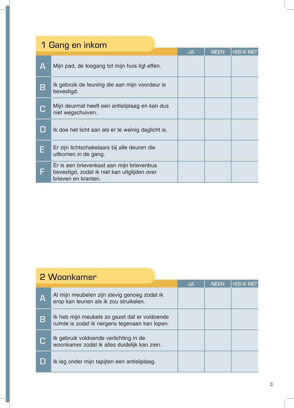 Er is een brievenkast aan mijn brievenbus bevestigd, zodat ik niet kan uitglijden over brieven en kranten.