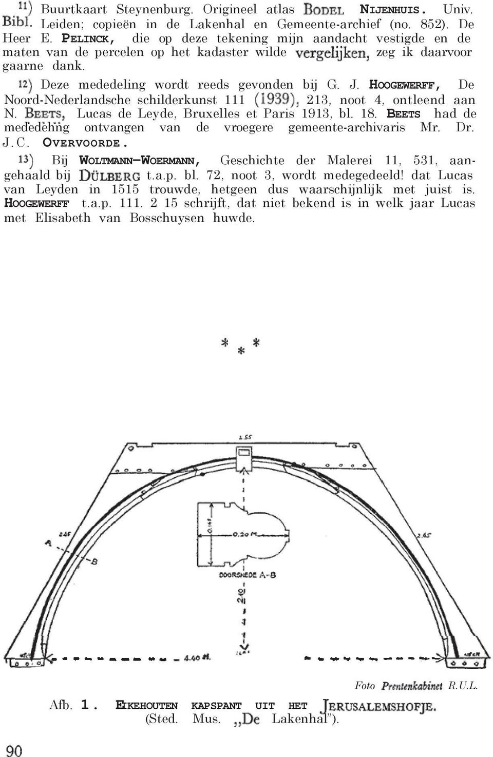 HOOGEWERFF, De Noord-Nederlandsche schilderkunst 111 213, noot 4, ontleend aan N. Lucas de Leyde, Bruxelles et Paris 1913, bl. 18.