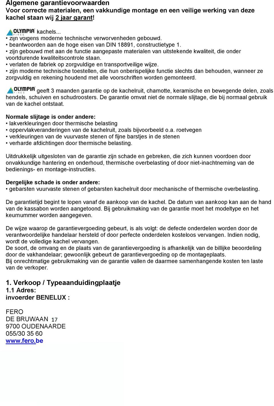 OLYMPIA Bedieningsinstructies. Premium optische en technische wijzigingen  voorbehouden! - PDF Free Download