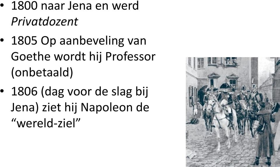 Professor (onbetaald) 1806 (dag voor de