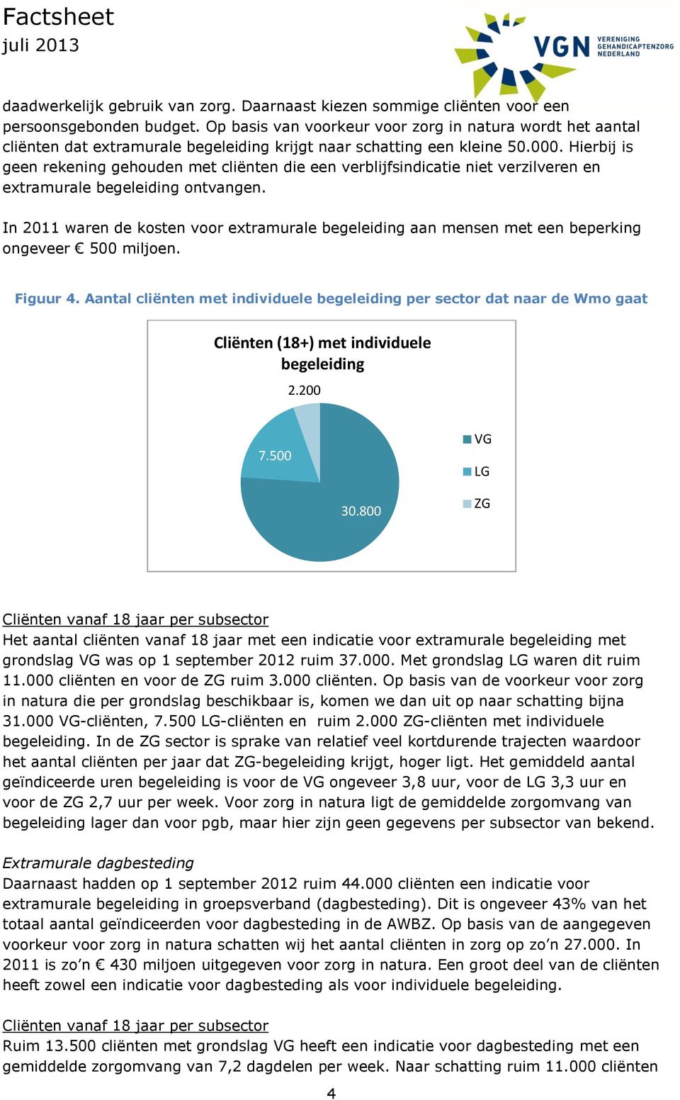 Hierbij is geen rekening gehouden met cliënten die een verblijfsindicatie niet verzilveren en extramurale begeleiding ontvangen.