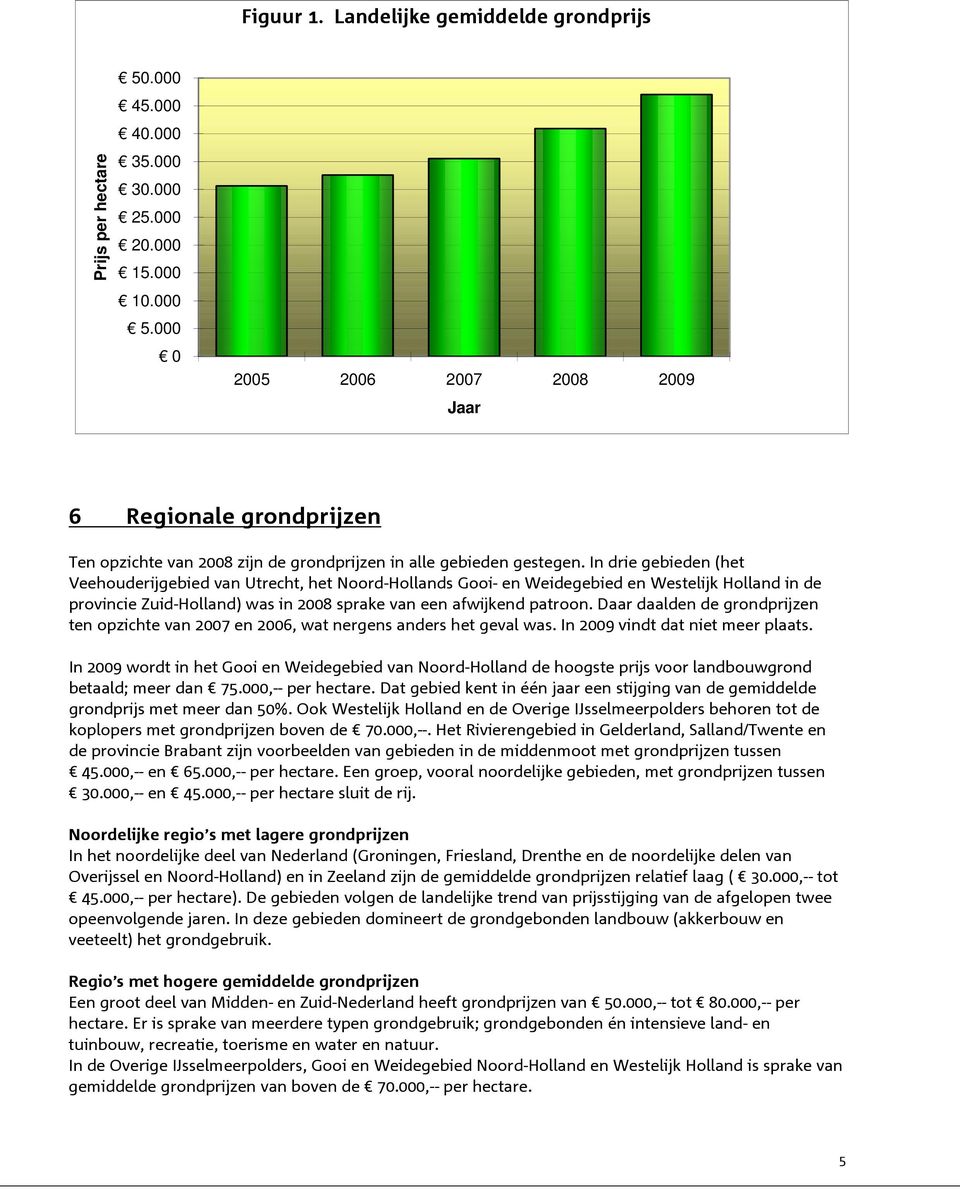 In drie gebieden (het Veehouderijgebied van Utrecht, het Noord-Hollands Gooi- en Weidegebied en Westelijk Holland in de provincie Zuid-Holland) was in 2008 sprake van een afwijkend patroon.