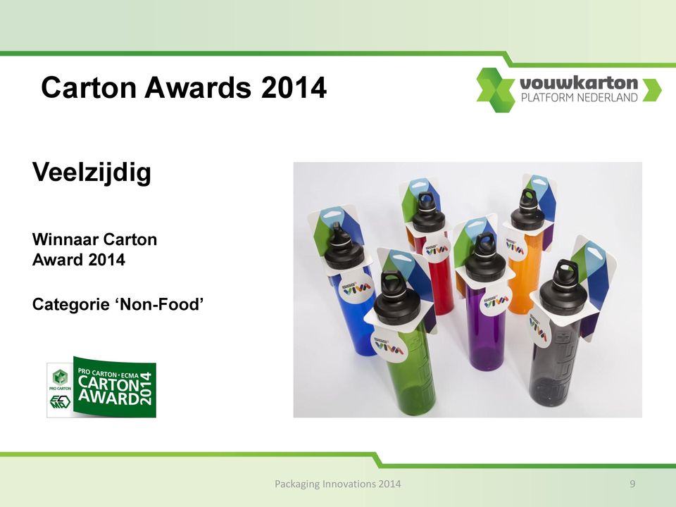 Award 2014 Categorie