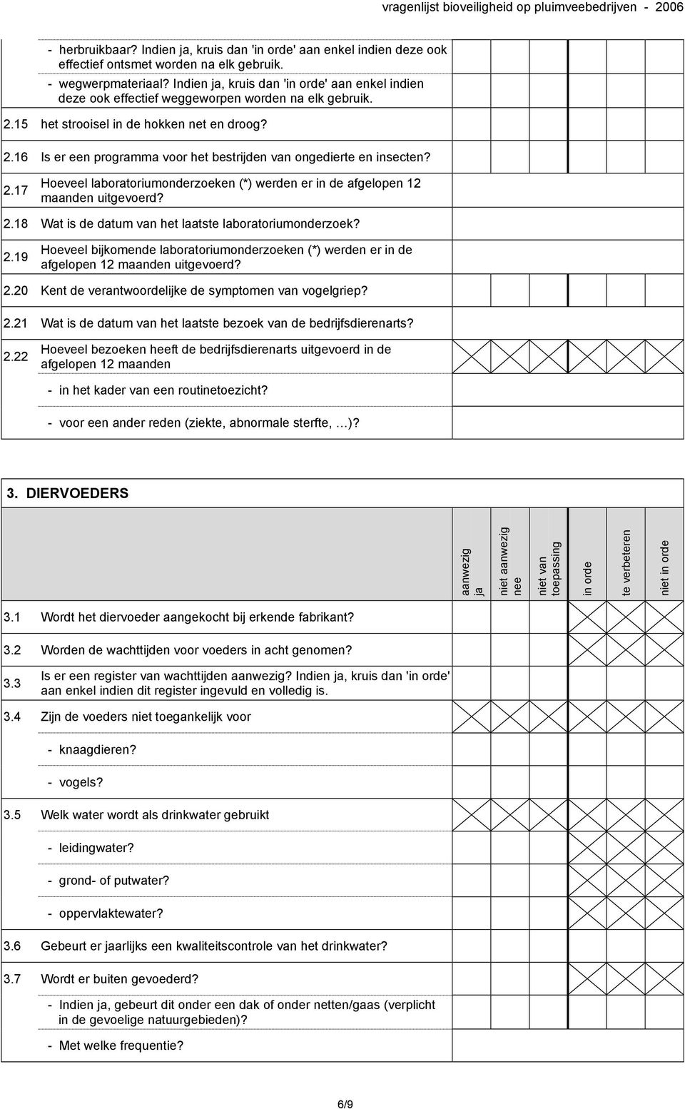 2.17 Hoeveel laboratoriumonderzoeken (*) werden er in de afgelopen 12 maanden uitgevoerd? 2.18 Wat is de datum van het laatste laboratoriumonderzoek? 2.19 Hoeveel bijkomende laboratoriumonderzoeken (*) werden er in de afgelopen 12 maanden uitgevoerd?