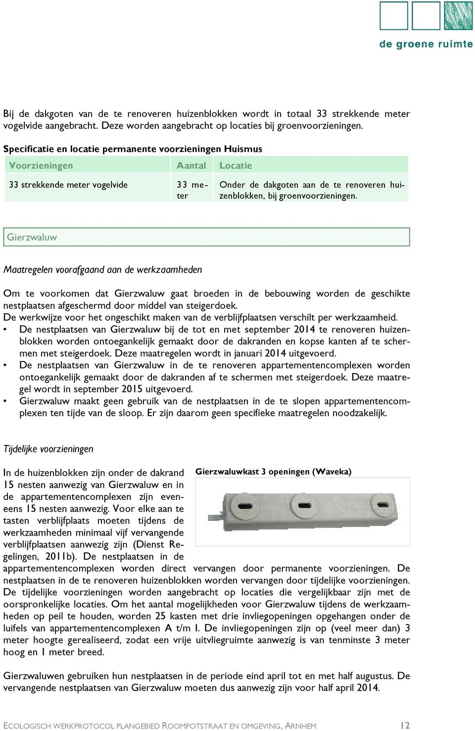 groenvoorzieningen.