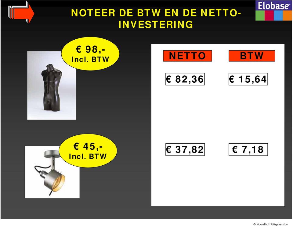 Incl. BTW NETTO 82,36 BTW