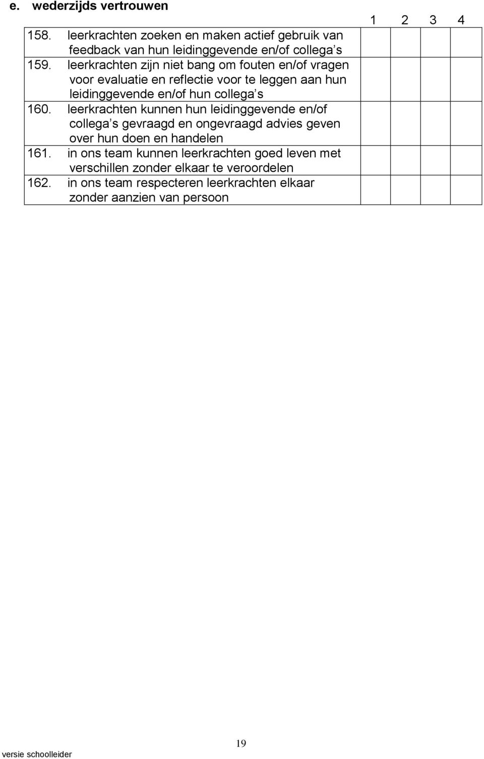 leerkrachten kunnen hun leidinggevende en/of collega s gevraagd en ongevraagd advies geven over hun doen en handelen 161.