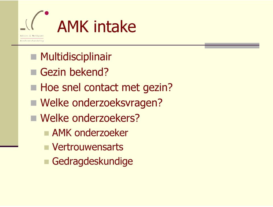 Welke onderzoeksvragen?