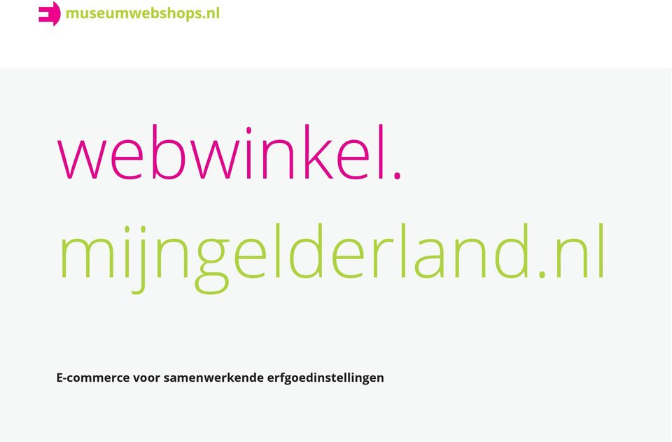 nl E-commerce voor