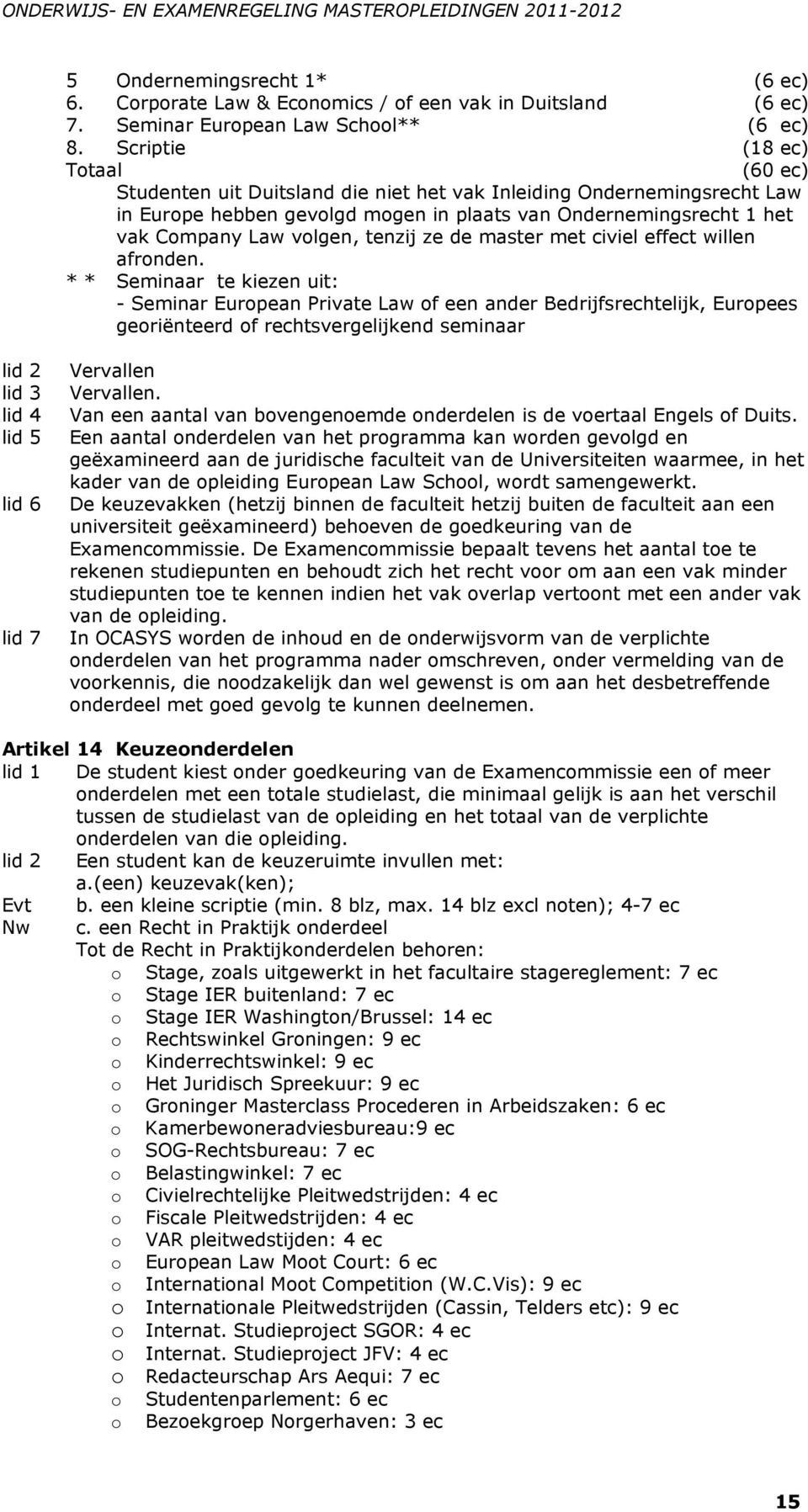 master met civiel effect willen afronden.