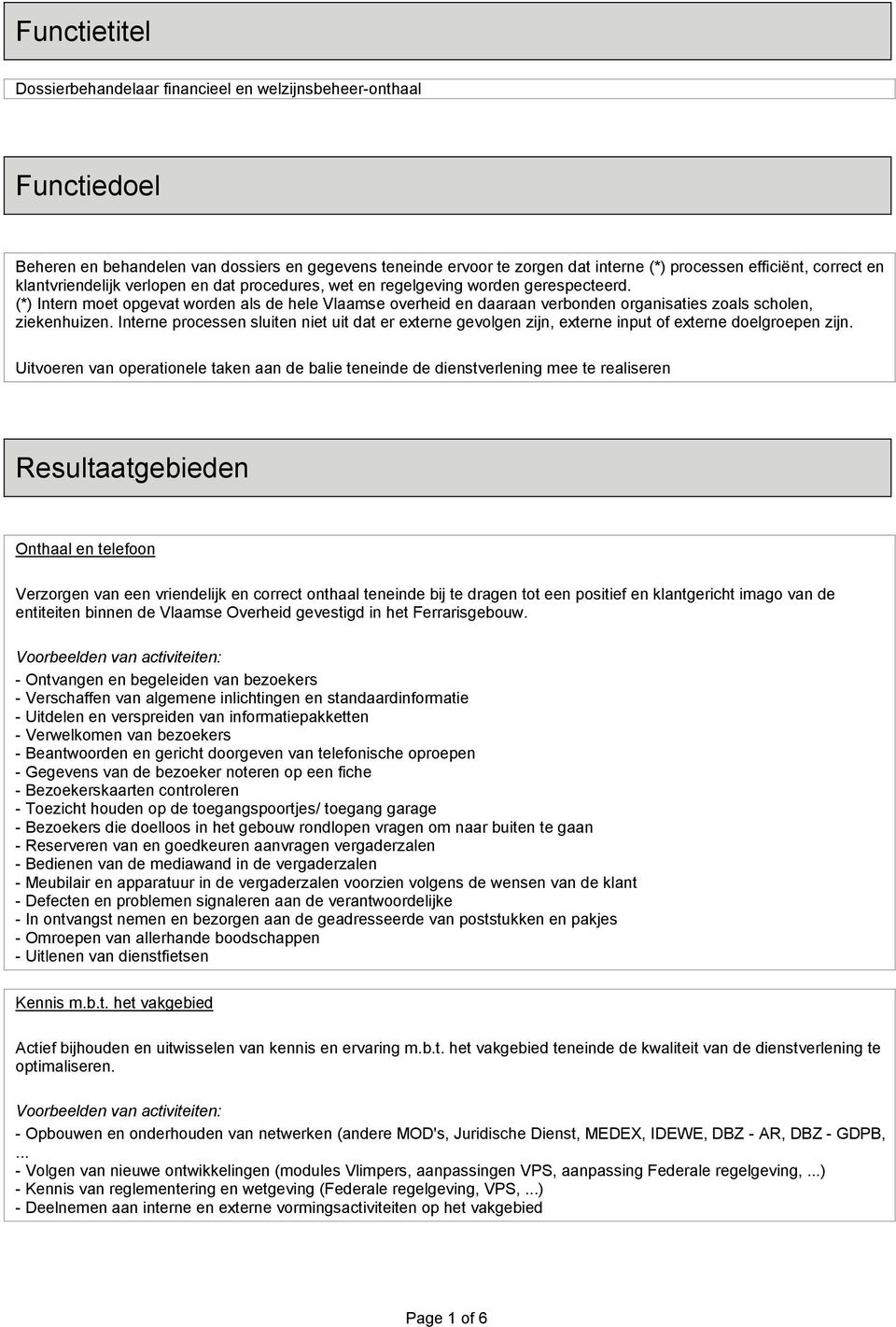 (*) Intern moet opgevat worden als de hele Vlaamse overheid en daaraan verbonden organisaties zoals scholen, ziekenhuizen.