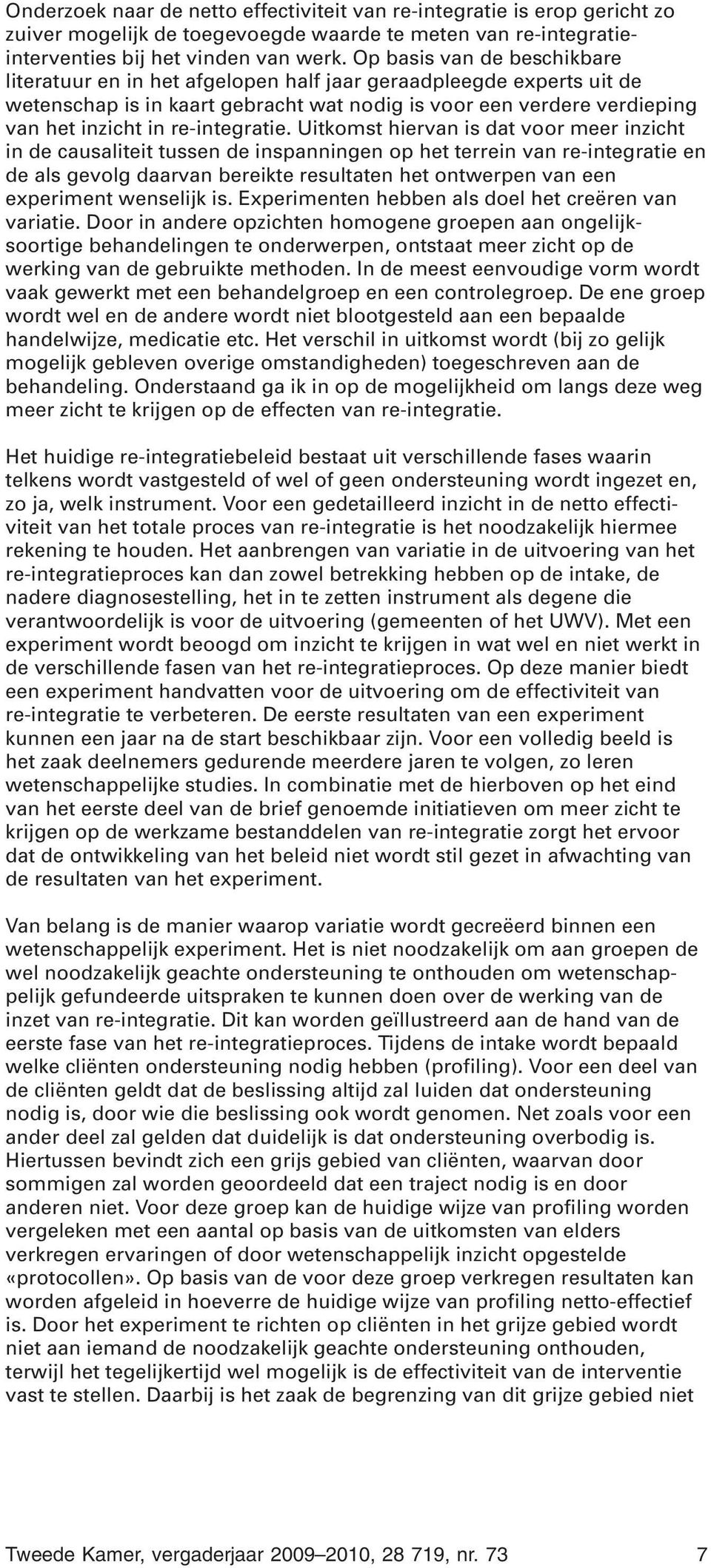 re-integratie.