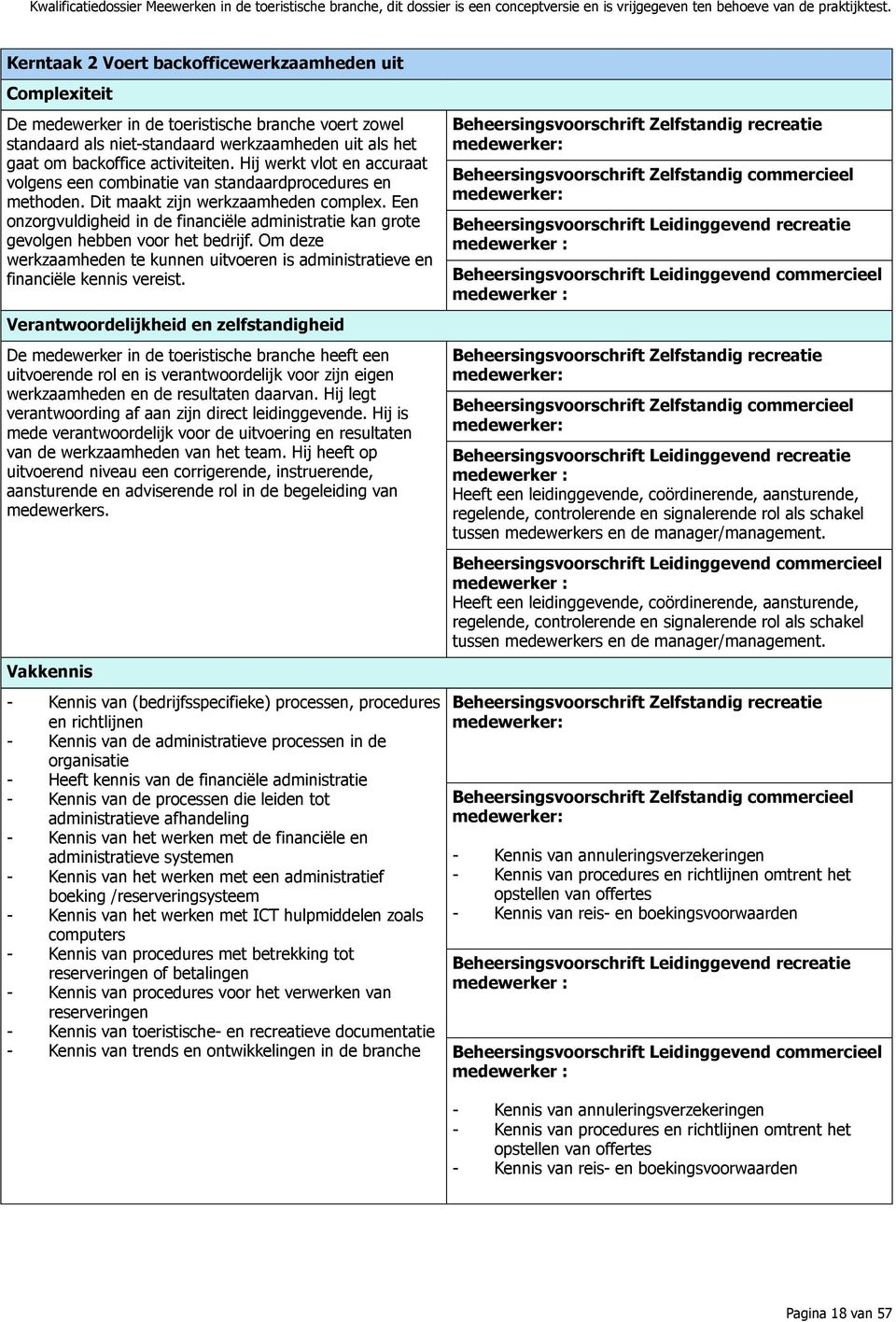 Een onzorgvuldigheid in de financiële administratie kan grote gevolgen hebben voor het bedrijf. Om deze werkzaamheden te kunnen uitvoeren is administratieve en financiële kennis vereist.