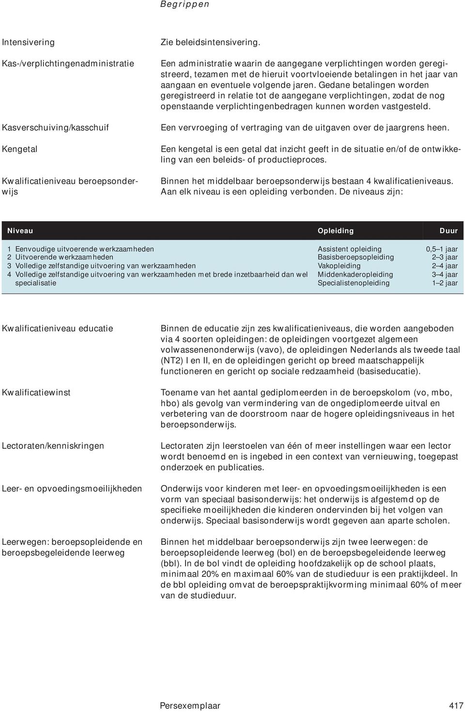 Gedane betalingen worden geregistreerd in relatie tot de aangegane verplichtingen, zodat de nog openstaande verplichtingenbedragen kunnen worden vastgesteld.