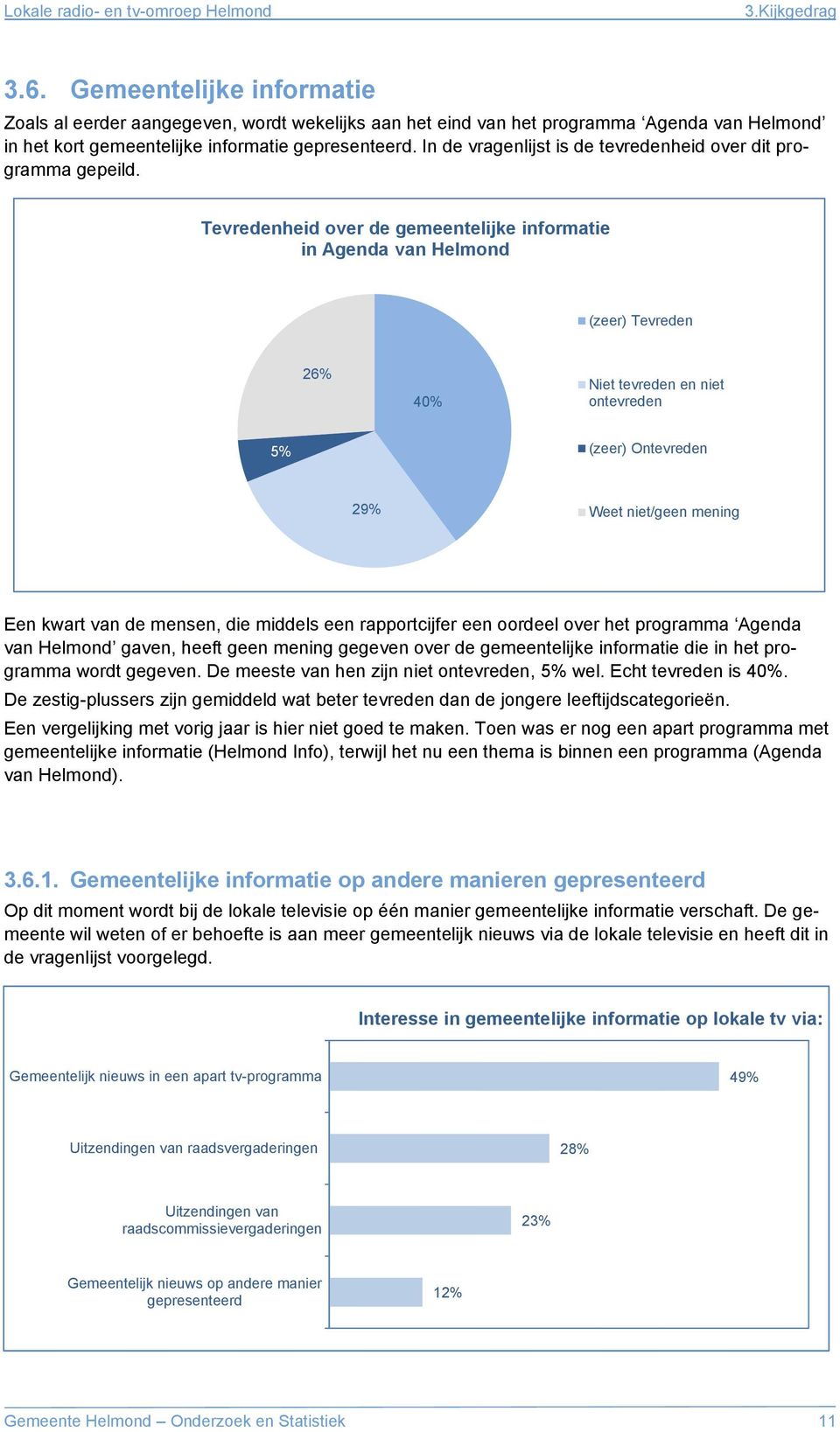 In de vragenlijst is de tevredenheid over dit programma gepeild.