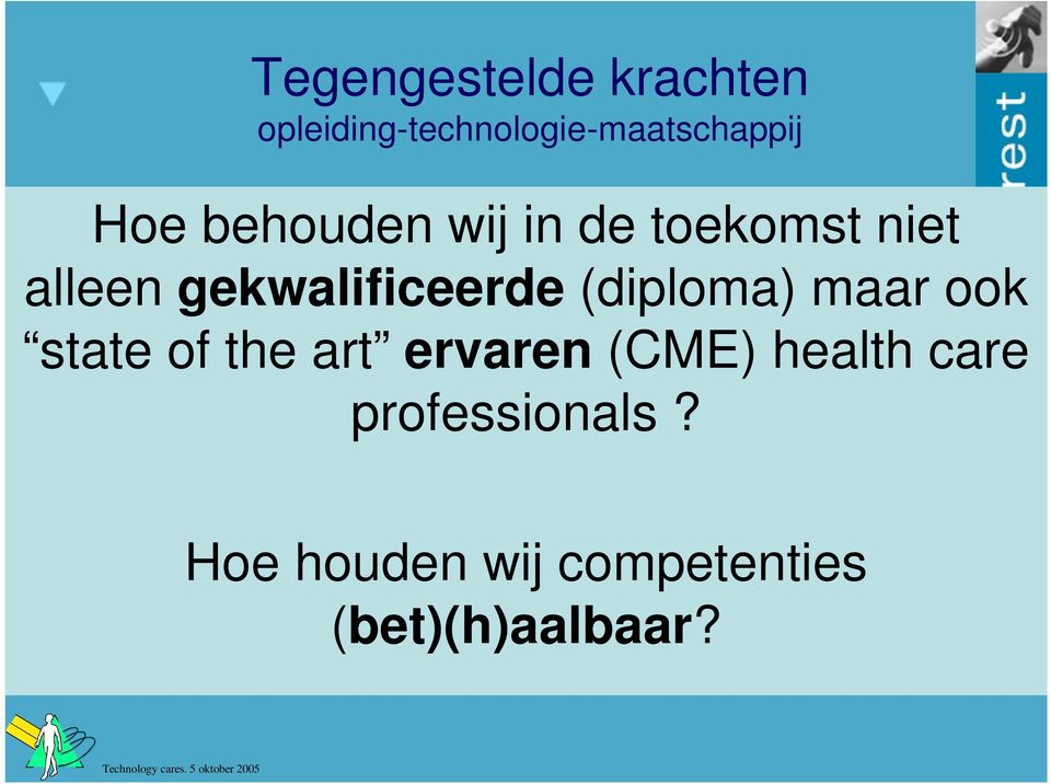 state of the art ervaren (CME) health care professionals?