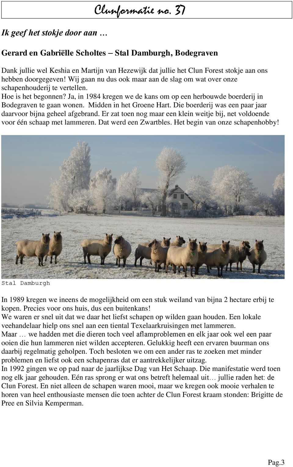 Wij gaan nu dus ook maar aan de slag om wat over onze schapenhouderij te vertellen. Hoe is het begonnen? Ja, in 1984 kregen we de kans om op een herbouwde boerderij in Bodegraven te gaan wonen.