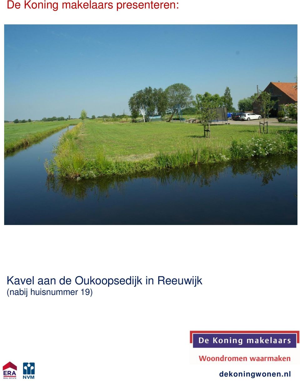 Oukoopsedijk in Reeuwijk