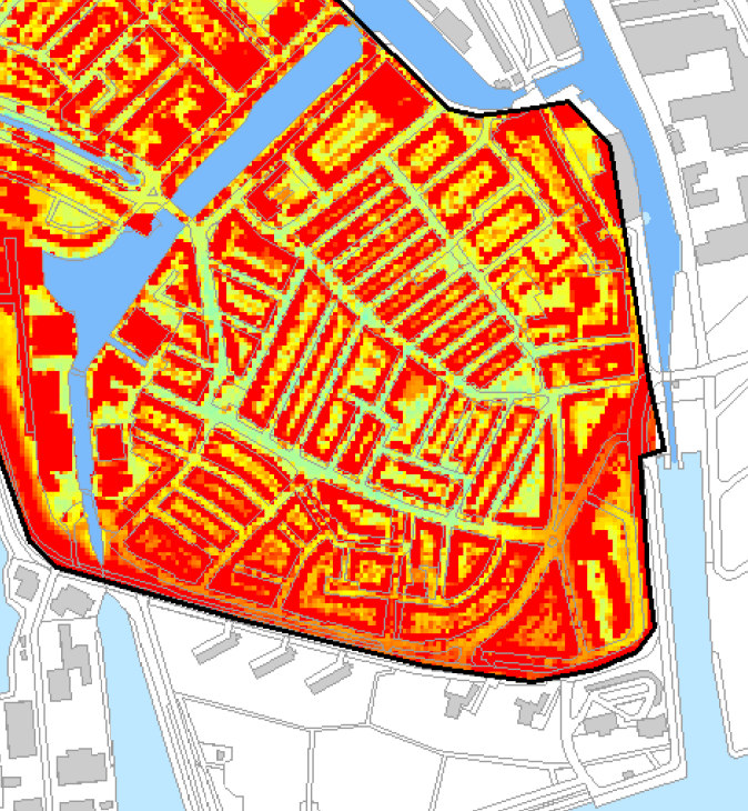 Maaiveld Het maaiveld ligt in het plangebied tussen 0 en 1 m+nap.