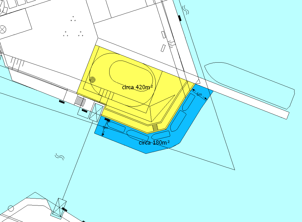 Kavel De kavel bestaat uit land en water en maakt onderdeel uit van de waterkering.