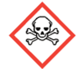 Etiketten Gevaarsymbool met bijschrift Zeer giftig Glorifijn bevat: Chloor Handelsnaam Chemische naam R zin (risico) S zin (safety) Explosief met waterstof acetyleen of ammoniak Ventileren en een