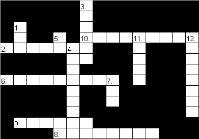 DE WOORDEN Opdracht 11. Wat is het goede woord? Vul het goede woord in de kruiswoordpuzzel in. Let op! Gebruik de woorden uit de vorige oefening! Deze groente koop je in een krop.