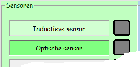 Optische sensor. Optisch wil zeggen werkend met of betrekking hebbend op licht. Een optische sensor is dus een sensor die met licht werkt. Beweeg de muis over het kader Optische sensor.