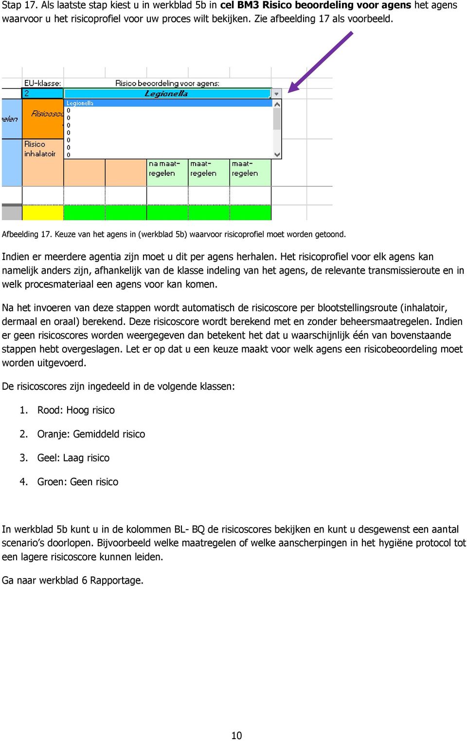 Het risicoprofiel voor elk agens kan namelijk anders zijn, afhankelijk van de klasse indeling van het agens, de relevante transmissieroute en in welk procesmateriaal een agens voor kan komen.