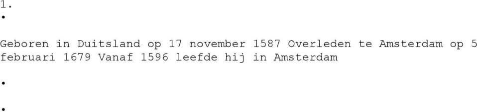 Amsterdam op 5 februari 1679