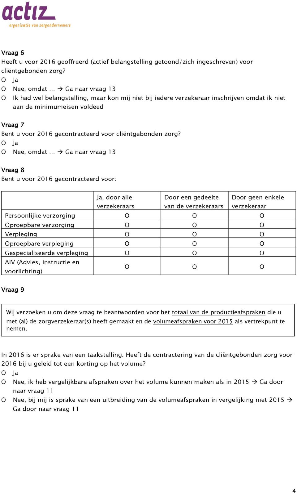 cliëntgebonden zorg?