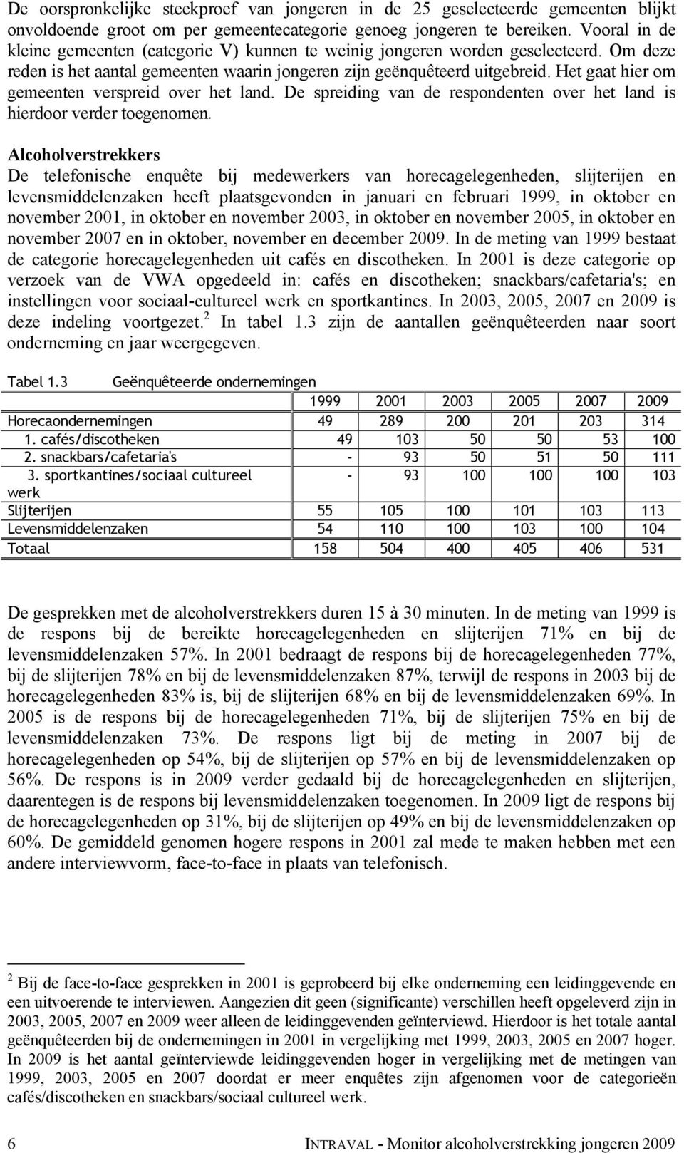 Het gaat hier om gemeenten verspreid over het land. De spreiding van de respondenten over het land is hierdoor verder toegenomen.