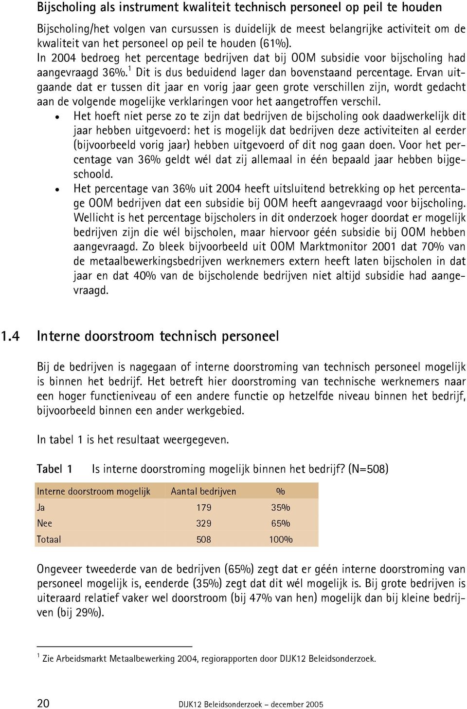 Ervan uitgaande dat er tussen dit jaar en vorig jaar geen grote verschillen zijn, wordt gedacht aan de volgende mogelijke verklaringen voor het aangetroffen verschil.