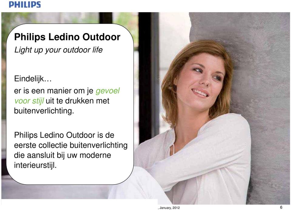 Philips Ledino Outdoor is de eerste collectie buitenverlichting die aansluit