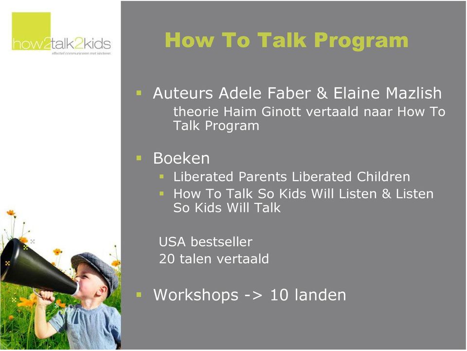 Parents Liberated Children How To Talk So Kids Will Listen & Listen