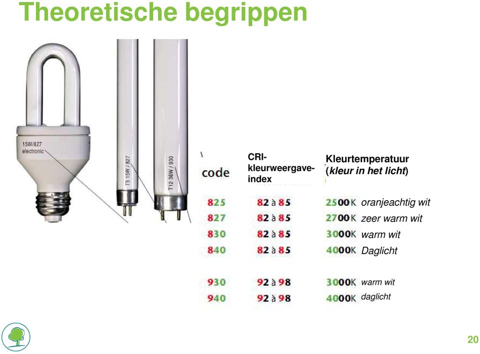 Kleurtemperatuur (kleur in het licht)