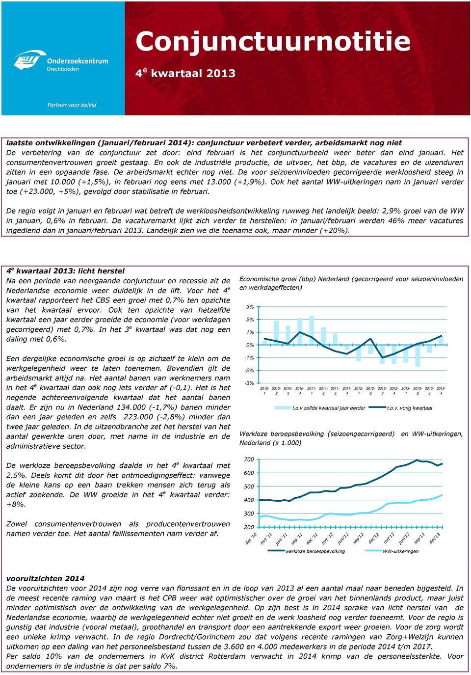 De arbeidsmarkt echter nog niet. De voor seizoeninvloeden gecorrigeerde werkloosheid steeg in januari met 1. (+1,5%), in februari nog eens met 13. (+1,9%).