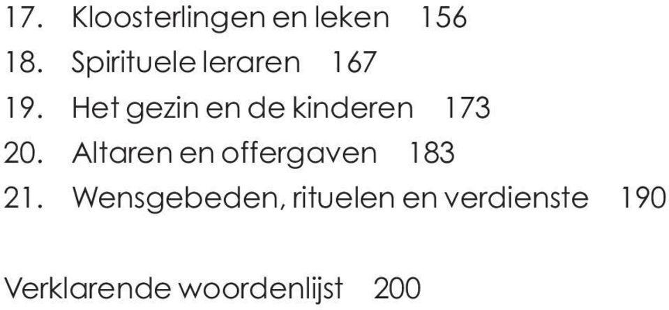 Het gezin en de kinderen 173 20.