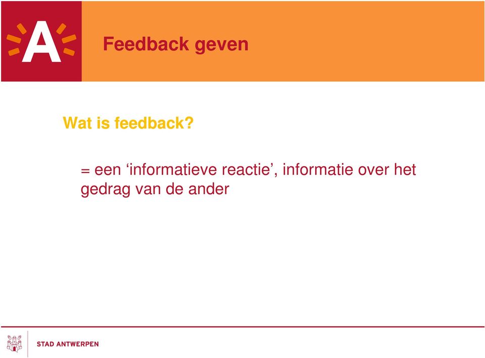 = een informatieve