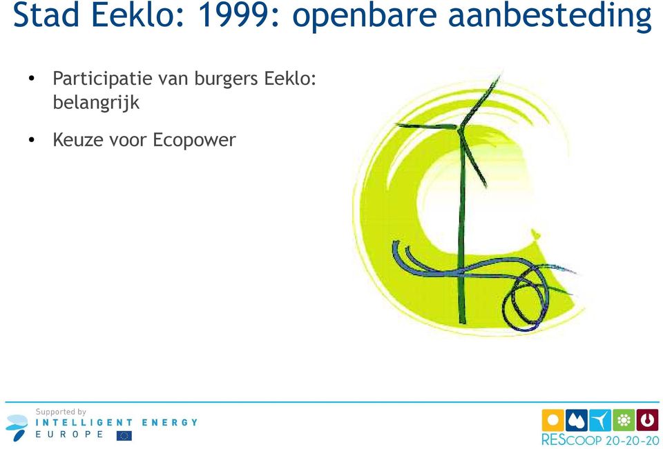 Participatie van burgers