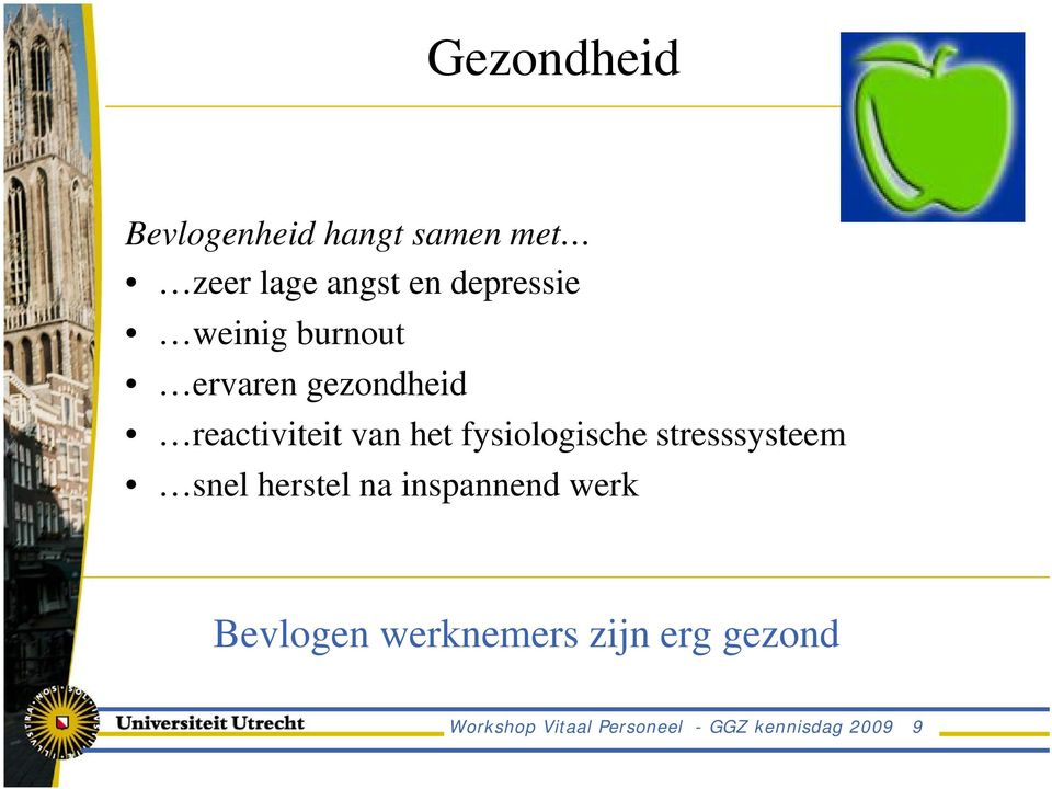 fysiologische stresssysteem snel herstel na inspannend werk