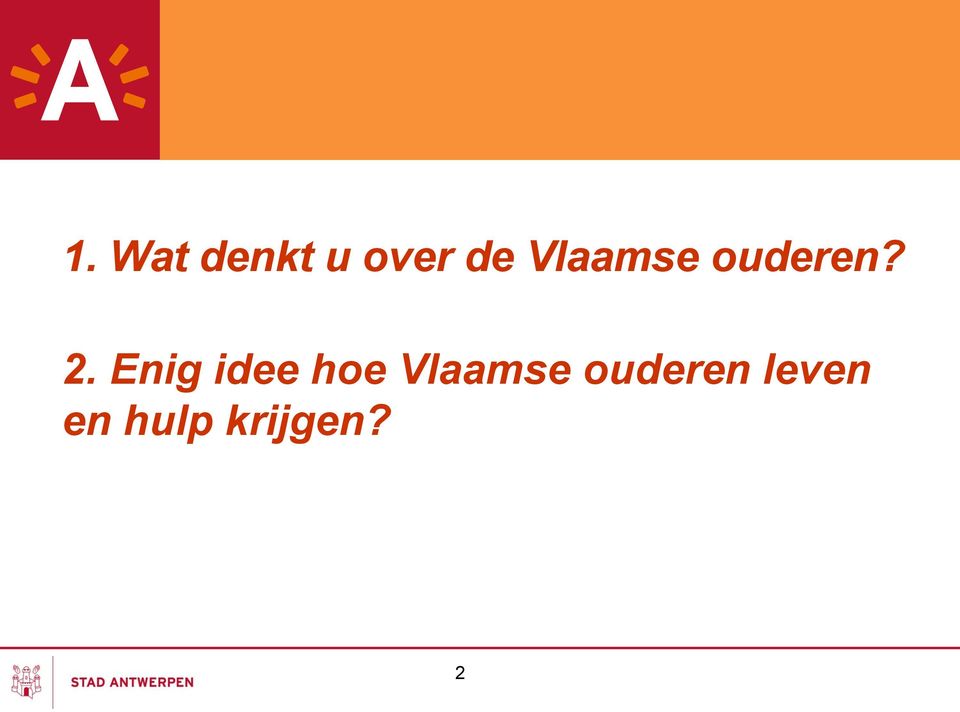 Enig idee hoe Vlaamse