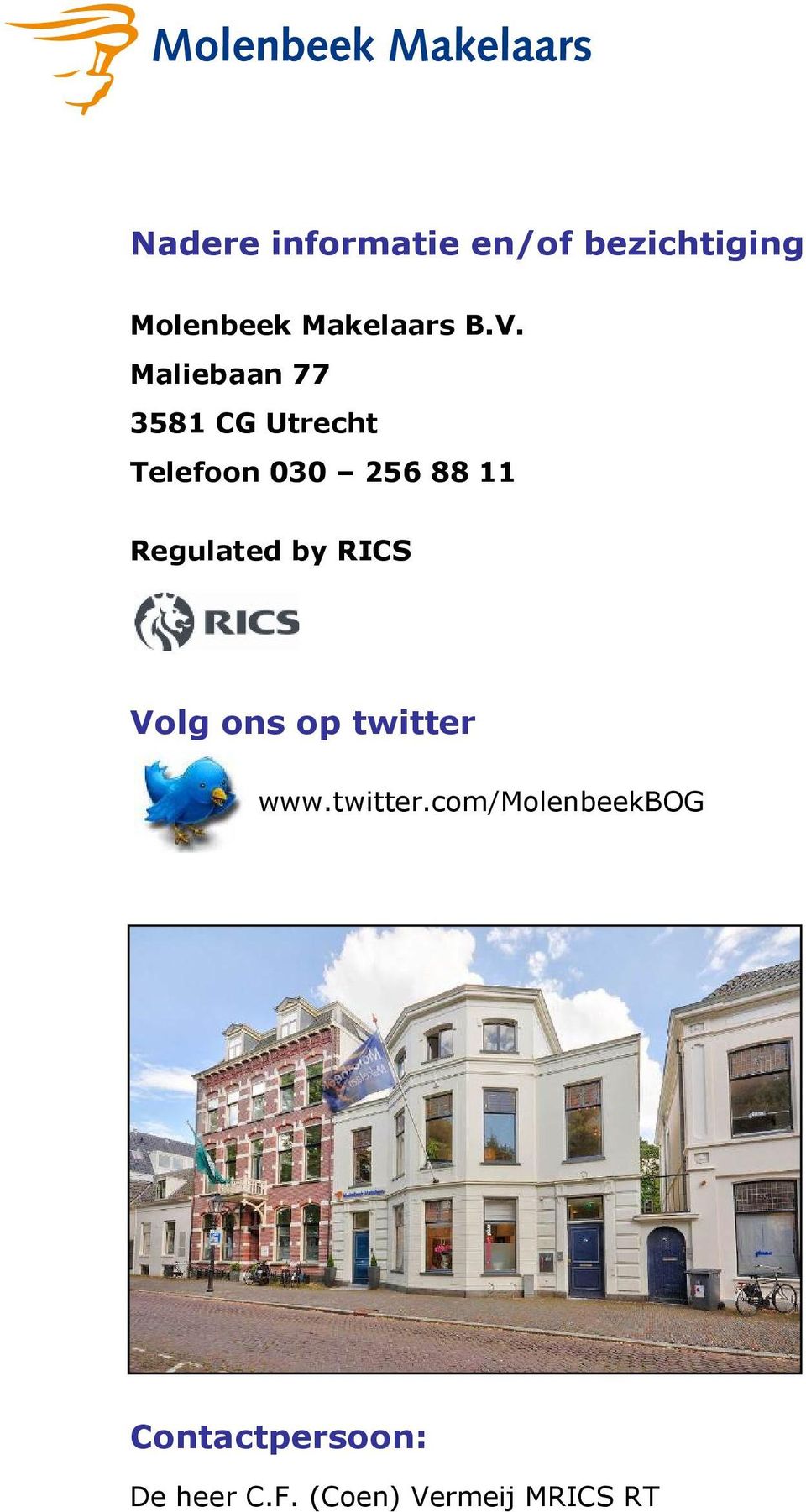 Regulated by RICS Volg ons op twitter 