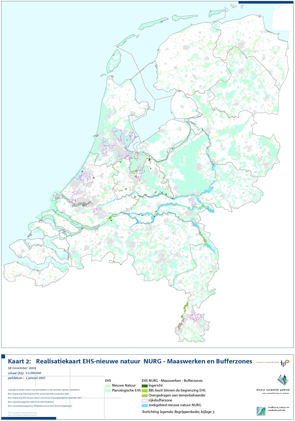 Planologische NURG - Maaswerken - Bufferzones