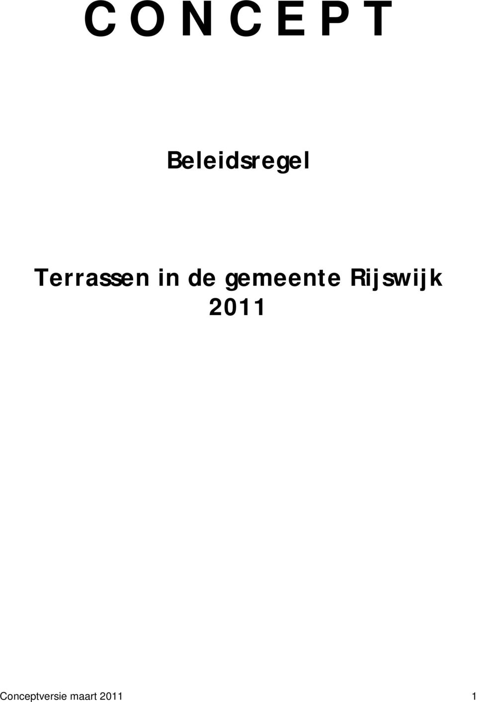 in de gemeente