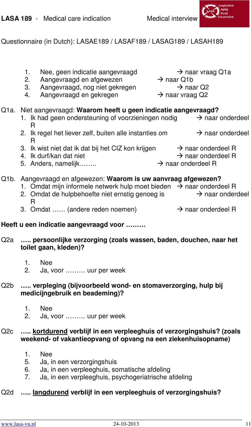 Ik regel het liever zelf, buiten alle instanties om naar onderdeel R 3. Ik wist niet dat ik dat bij het CIZ kon krijgen naar onderdeel R 4. Ik durf/kan dat niet naar onderdeel R 5. Anders, namelijk.